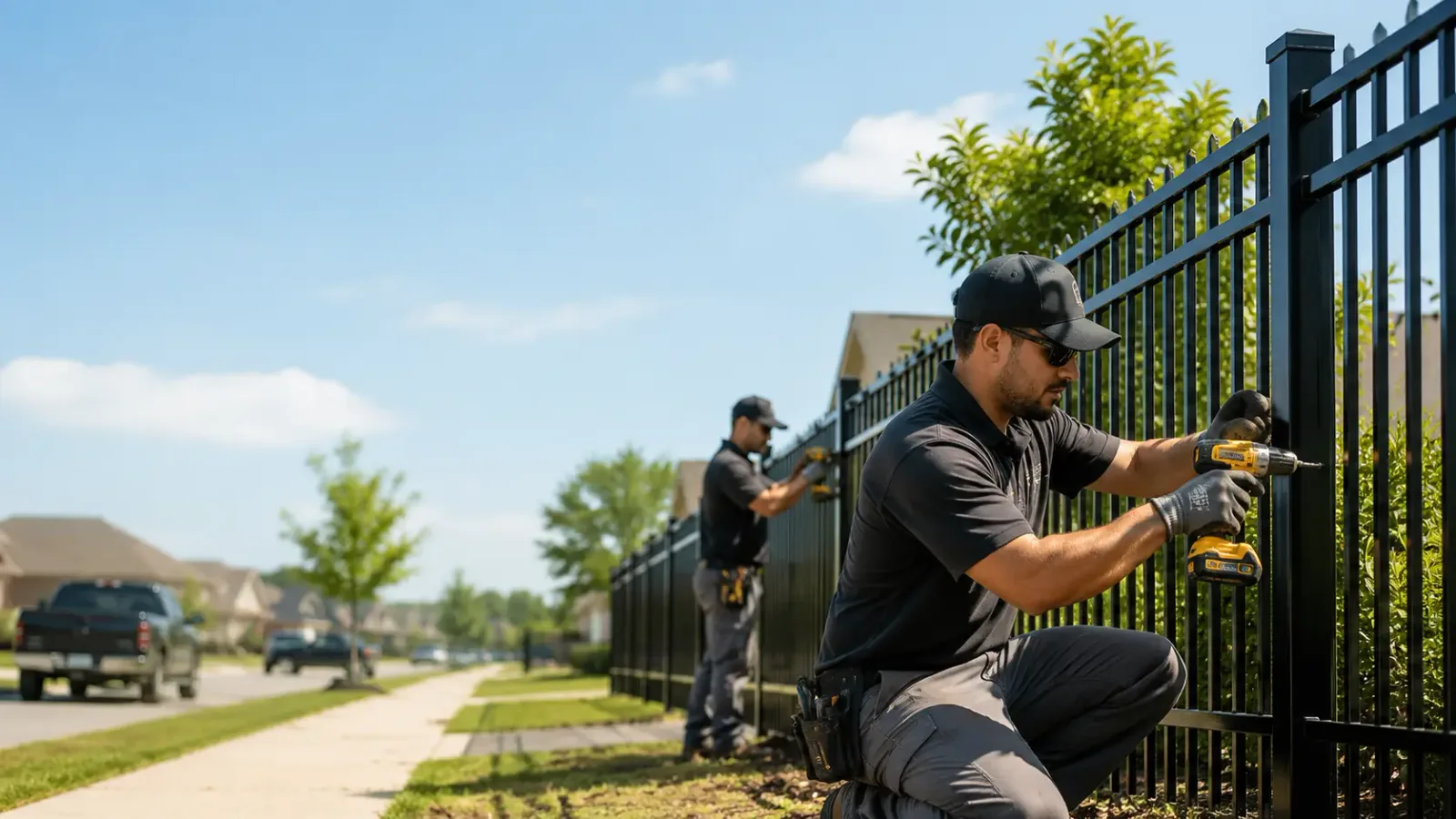 Metal Fence Installation in Whitsett, NC